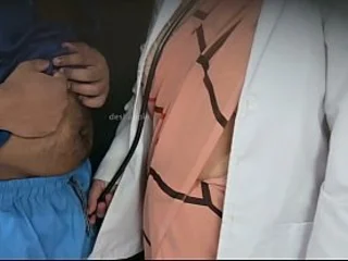 Tanya Bhabhi coupled with Bulldick get down coupled with muddy in hammer away clinic health center