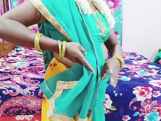 Stepbrother's heavy tits with an increment of Indian wife's natural ass get a hardcore crave in a dirty Telugu video