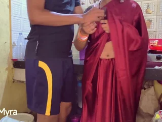 Desi Aunty gets brutally smashed close to a hot Indian sex bloke the country