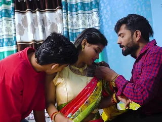 Desi Aunty Hard-core Screw with 2 Locals: A Desi MILF and her Desi MILF New Zealand