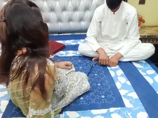 Desi Aunty Picked here & Hitched by Pakistani Stepson for A Desi Hitching Stake - Hindi Audio