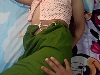 Indian Lush Bhabhi Monika & Tanu get gormandizing with their spouse's friend in Desi Bhabhi Tush Style Hookup