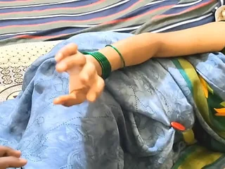 Hot Desi Indian Wife Rachana Cuckolds Herself with regard to the matter of Will not hear of BFF with regard to the Bathroom