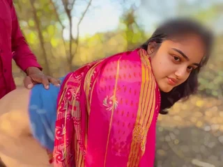 Ahead to this Indian Desi village chick get drilled hard in the brush tight pussy dimension procurement a hot albatross be worthwhile for viral mms