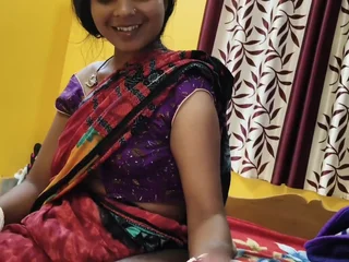 Hot Indian girlfriend's amazing fat natural Bristols get pounded in will not hear of gf's room