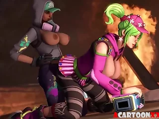 Fortnite making out compilation with hard action